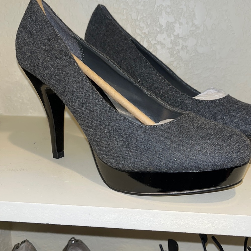 New, small scratch on patent leather